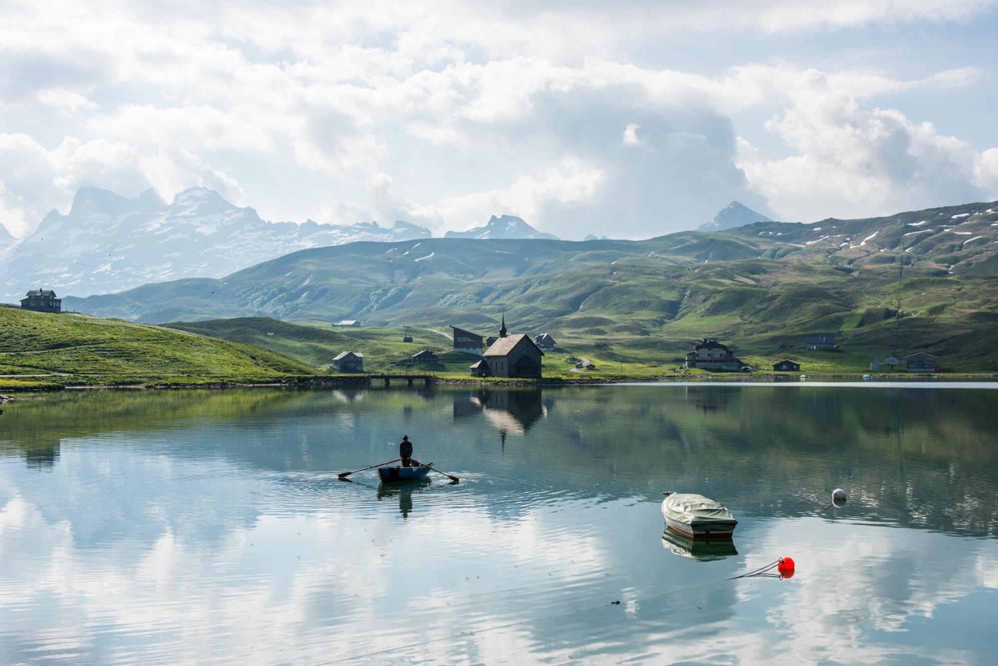 Berghotel Distelboden Melchsee Frutt ภายนอก รูปภาพ
